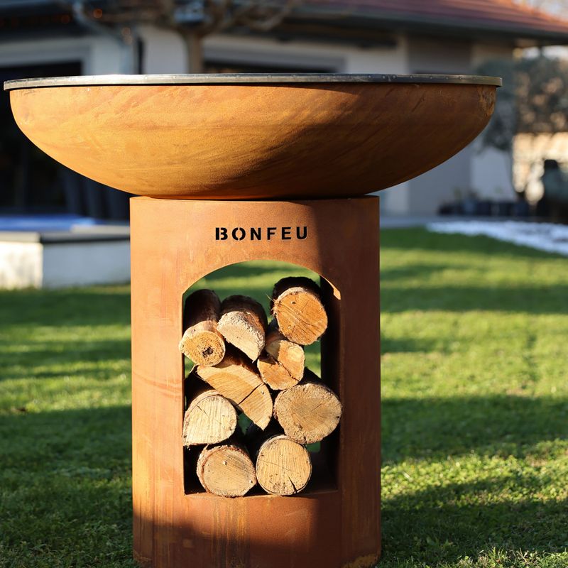Záhradné ohnisko BonFeu BonBaza 10002R corten 7