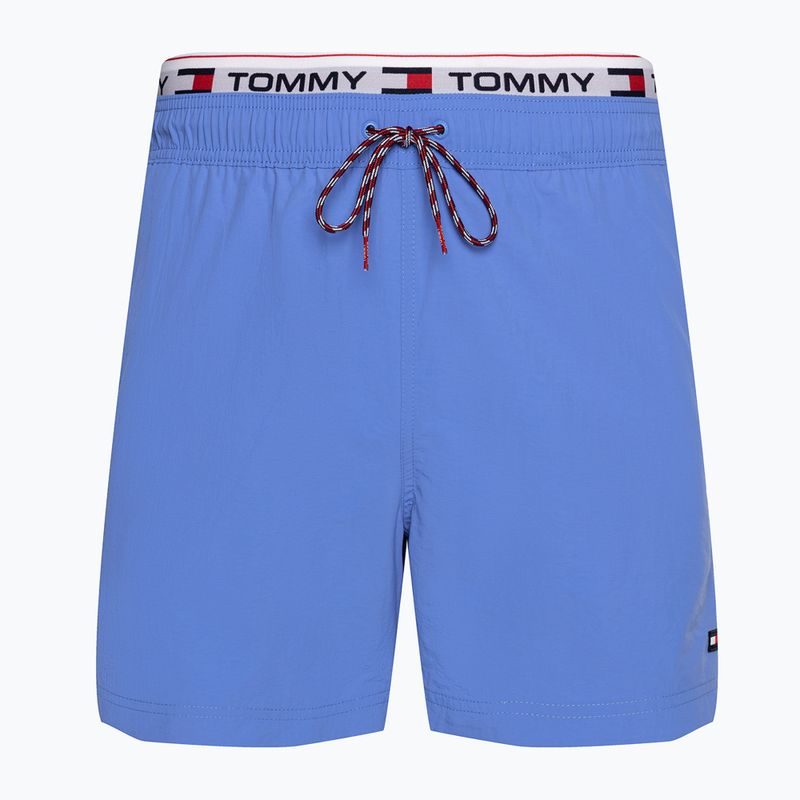 Pánske plavecké šortky Tommy Hilfiger DW Medium Drawstring blue spell