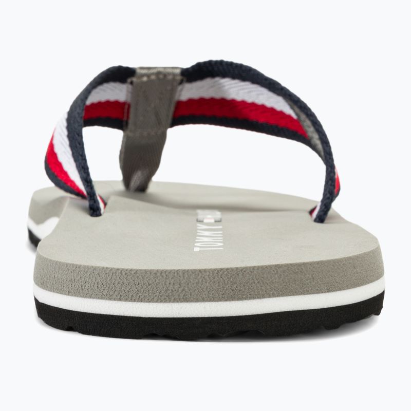 Pánske žabky Tommy Hilfiger Corporate Beach Sandal antique silver 6
