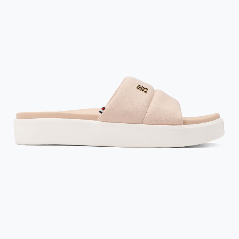 Dámske šľapky Tommy Hilfiger Platform Pool Slide pink bloom 2