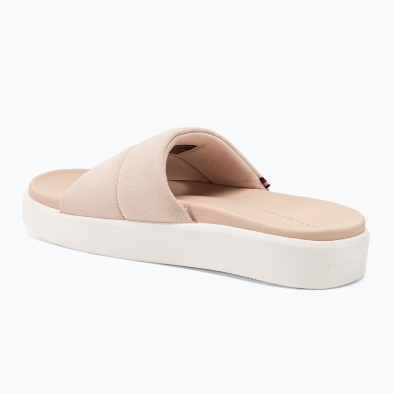 Dámske šľapky Tommy Hilfiger Platform Pool Slide pink bloom 3