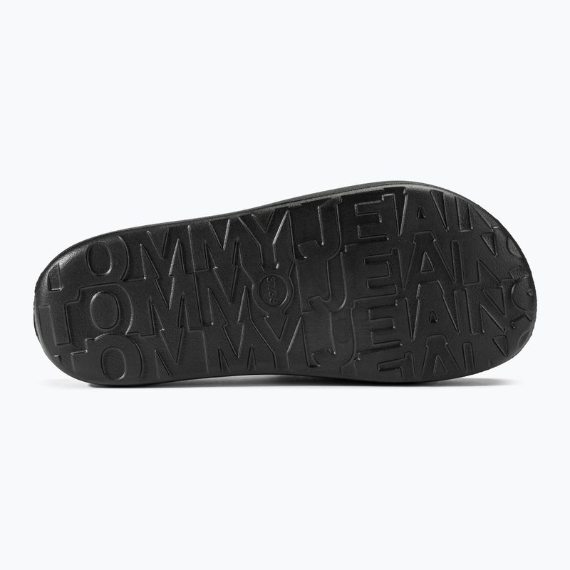 Dámske šľapky Tommy Jeans Chunky Flatform Slide black 4