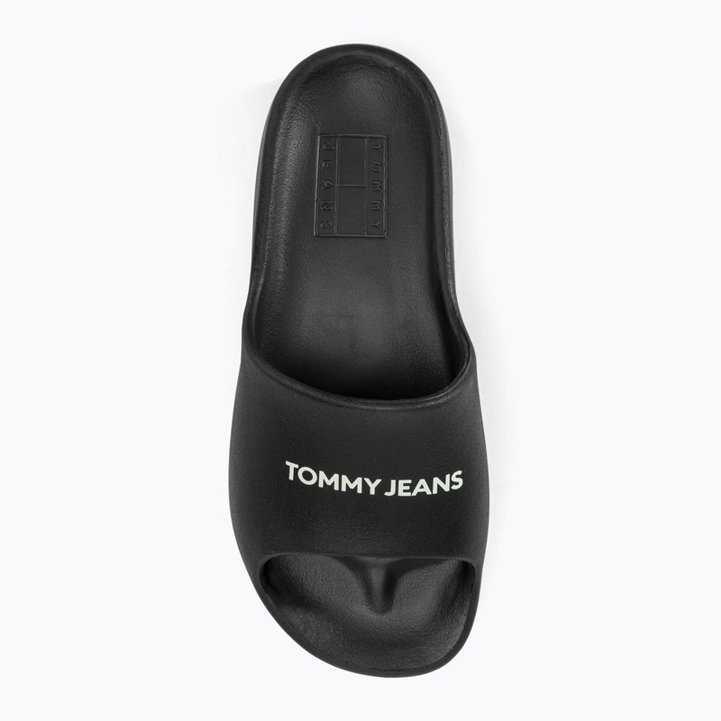 Dámske šľapky Tommy Jeans Chunky Flatform Slide black 5