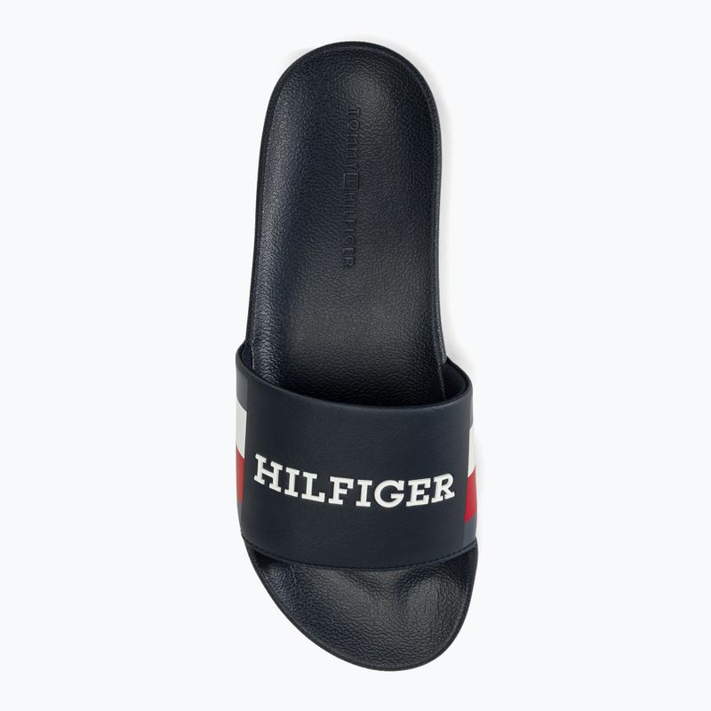 Detské šľapky Tommy Hilfiger RWB Pool Slide desert sky 5