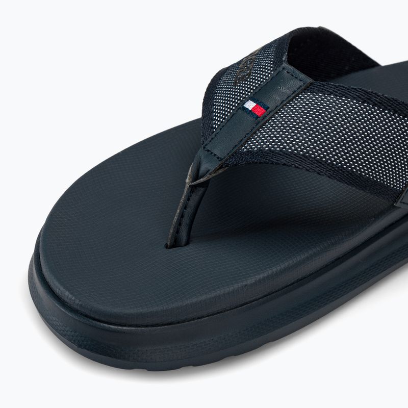 Pánske žabky Tommy Hilfiger Comfort Toe Post Beach Sandal desert sky 7