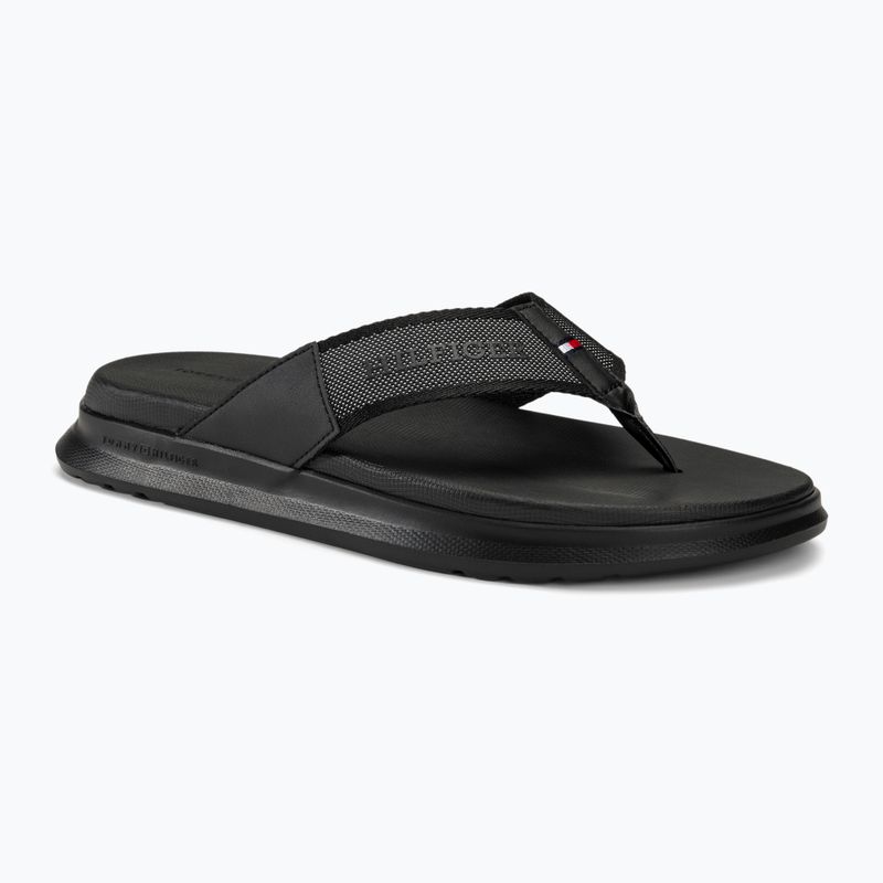Pánske plážové sandále Tommy Hilfiger Comfort Toe Post black