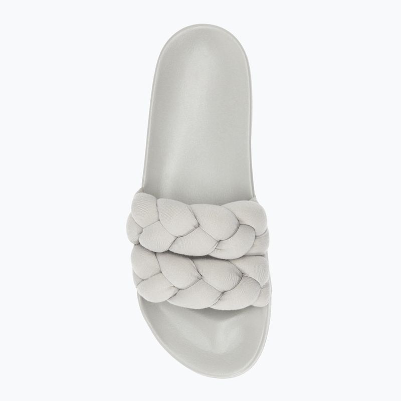 Dámske šľapky Tommy Jeans Braided stratus grey 5