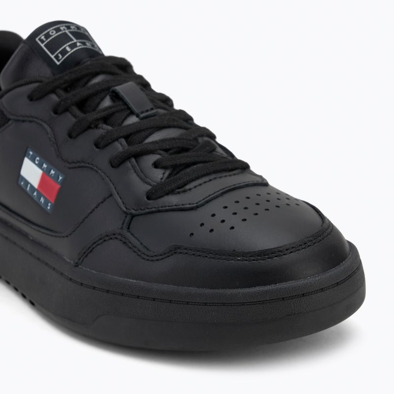 Pánske topánky Tommy Jeans Cupsole Leather Ess black 7