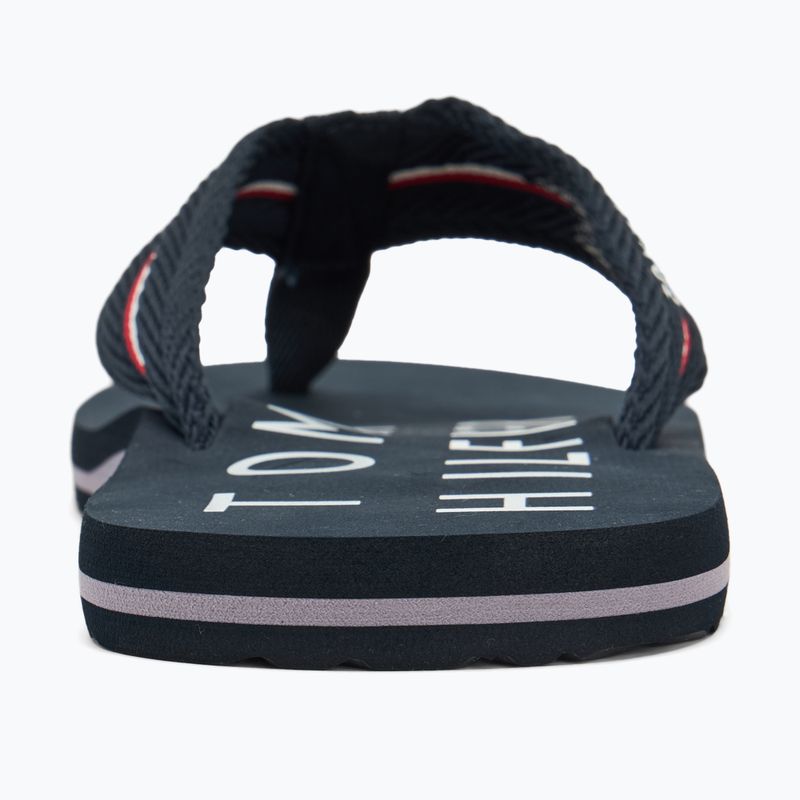 Pánske žabky Tommy Hilfiger Web Beach Sandal desert sky 6