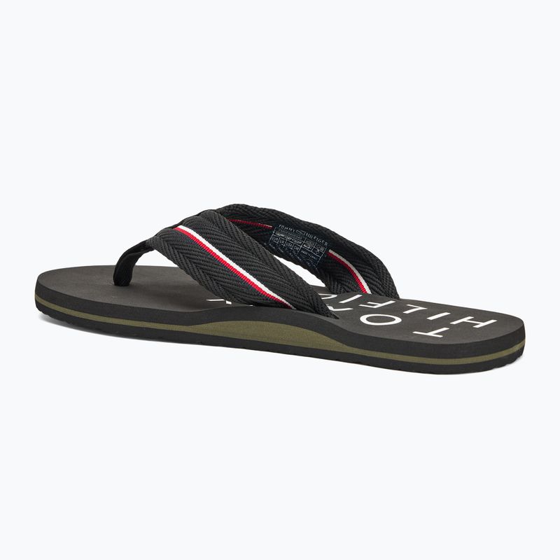 Pánske žabky Tommy Hilfiger Web Beach Sandal black 3