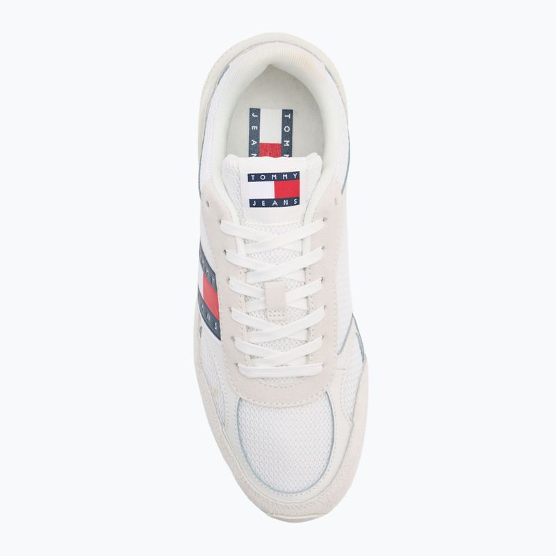 Pánske topánky Tommy Jeans TJM Technical Runner Ess ecru 5