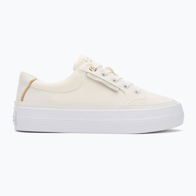 Dámske tenisky Tommy Hilfiger Essential Vulc Textile YBL ecru 2
