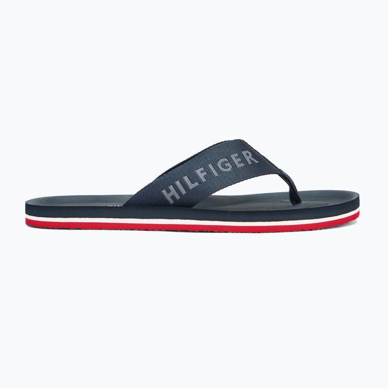 Pánske žabky Tommy Hilfiger Comfort Beach Sandal military denim 2