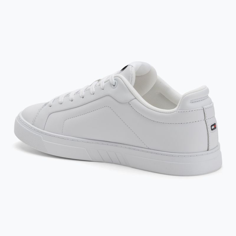 Pánske topánky Tommy Hilfiger Icon Court Lth Flag Ess white 3