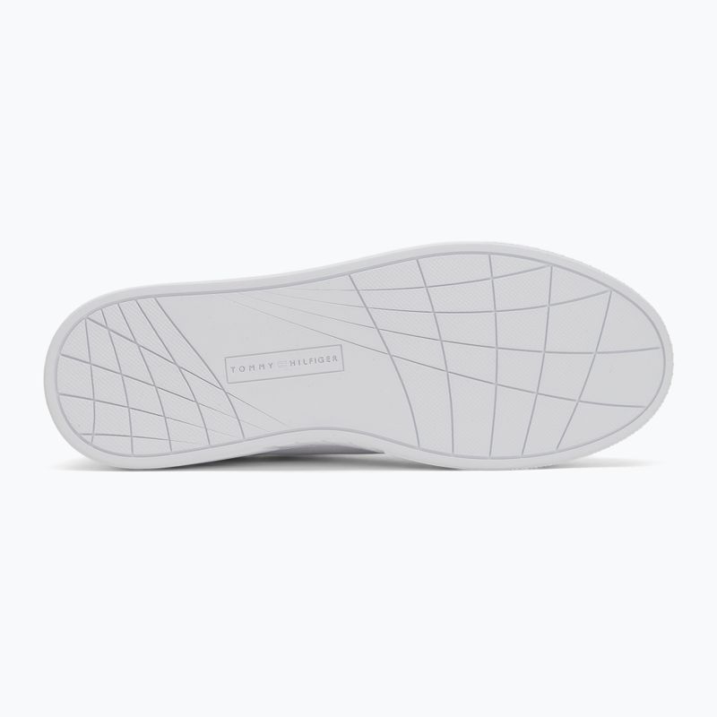 Pánske topánky Tommy Hilfiger Icon Court Lth Flag Ess white 4