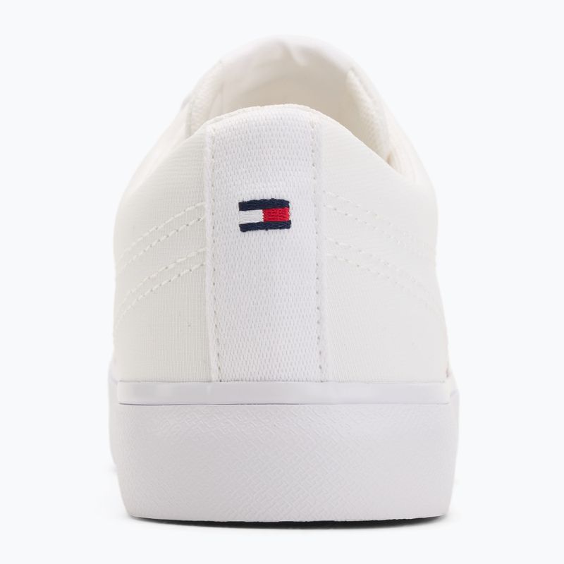 Pánske tenisky Tommy Hilfiger Th Hi Vulc Low Core Stripes Mesh YBS white 6
