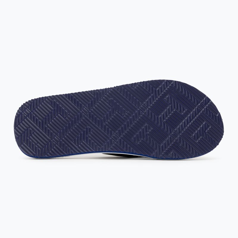 Pánske žabky Tommy Hilfiger Leather Beach Sandal black 4