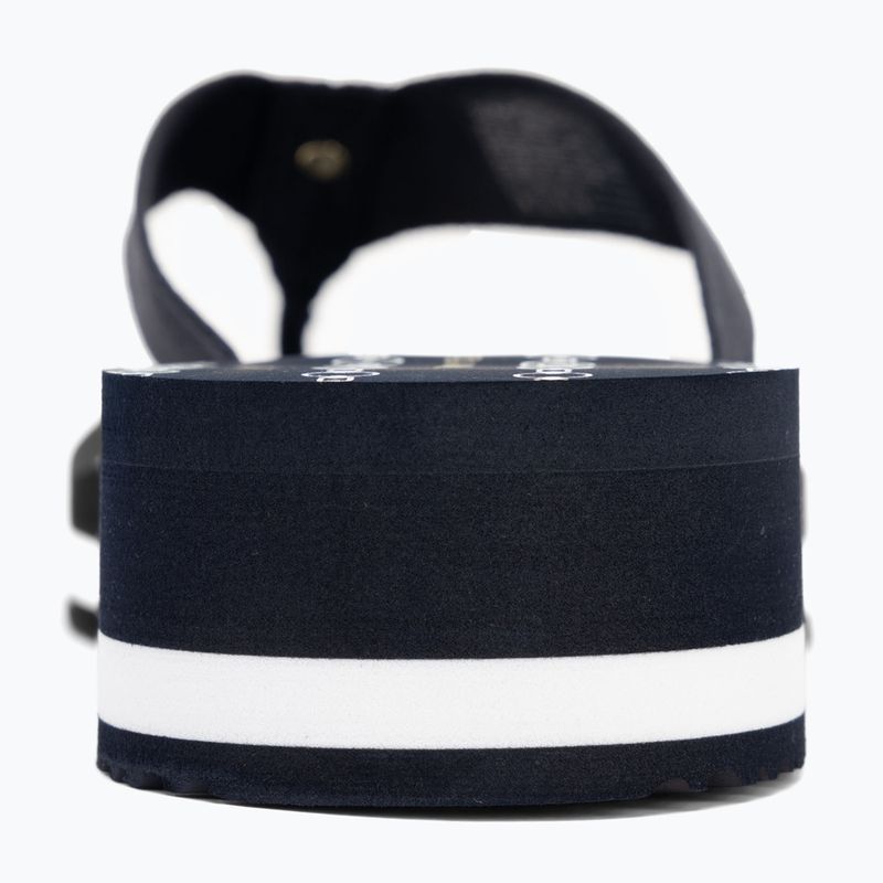 Dámske žabky Tommy Hilfiger Im Th Chainprint Midwedge Sandal space blue 6