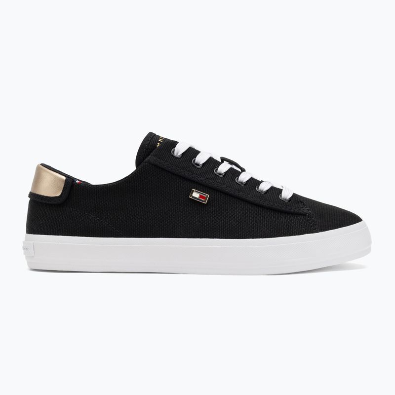 Dámske tenisky Tommy Hilfiger Vulc Canvas Lace Up black 2