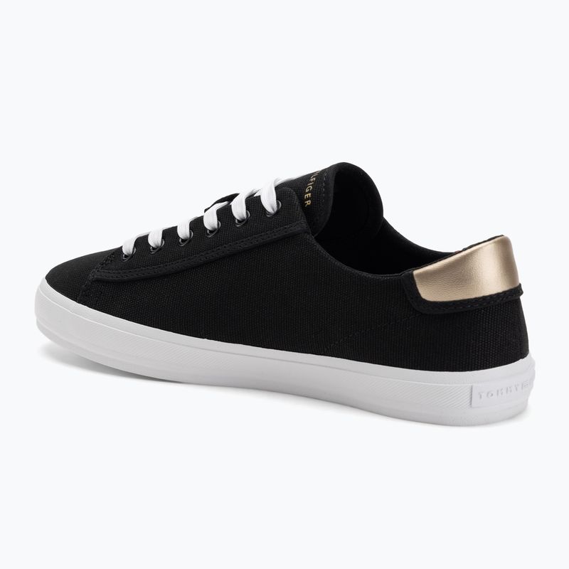 Dámske tenisky Tommy Hilfiger Vulc Canvas Lace Up black 3