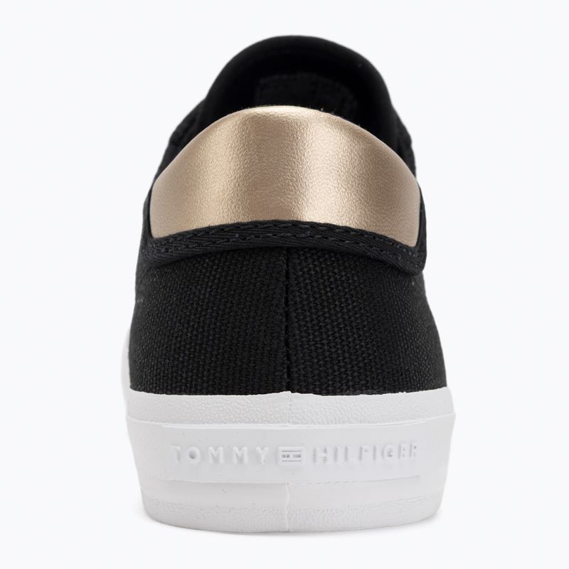 Dámske tenisky Tommy Hilfiger Vulc Canvas Lace Up black 6