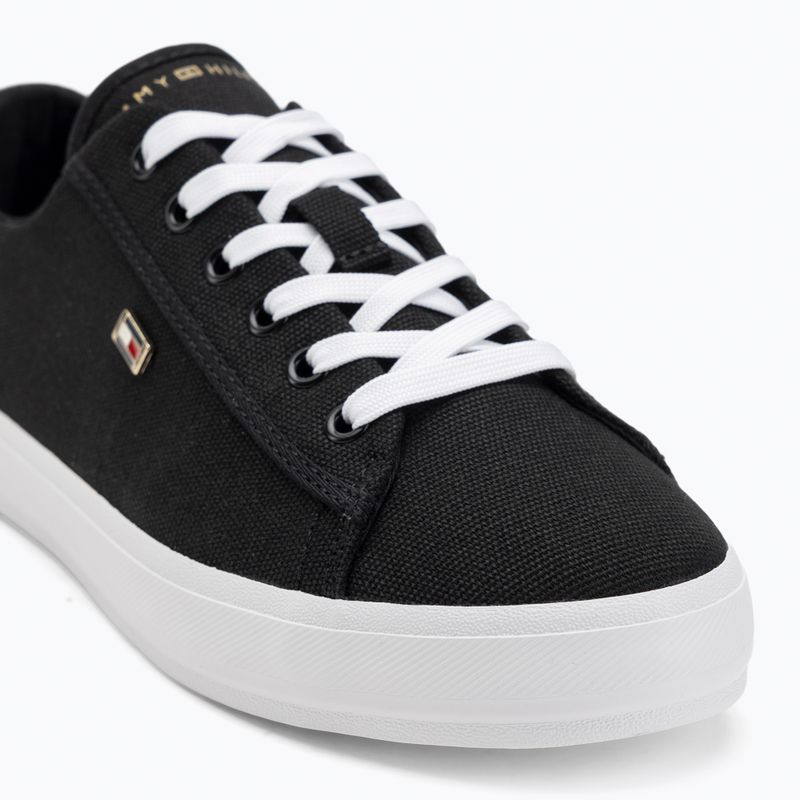 Dámske tenisky Tommy Hilfiger Vulc Canvas Lace Up black 7