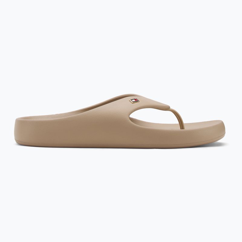 Dámske žabky Tommy Hilfiger Comfort Beach Sandal horseradish 2