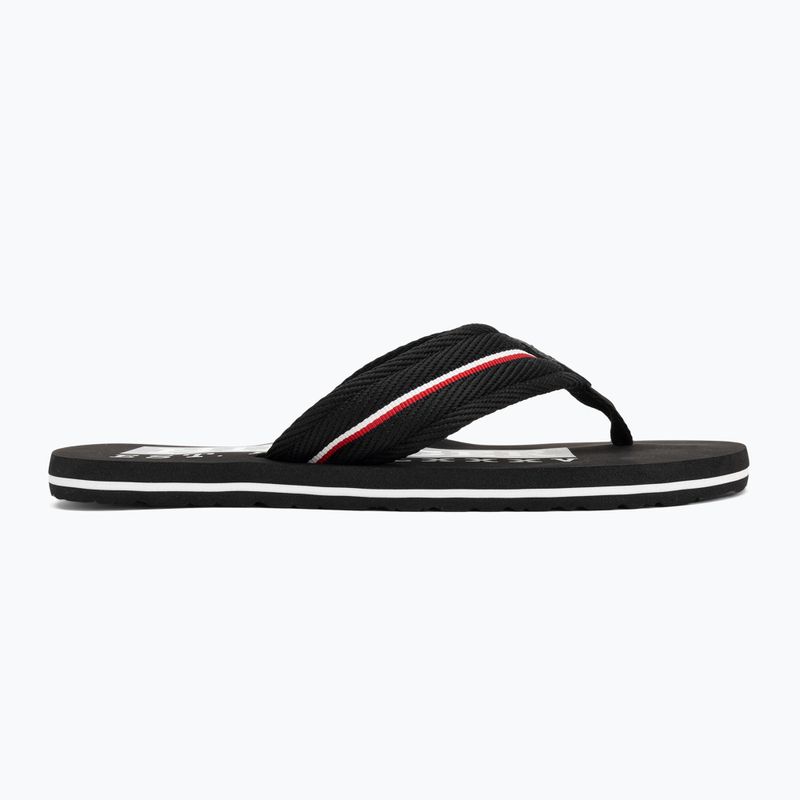 Pánske žabky Tommy Hilfiger Corporate Beach Sandal black 2