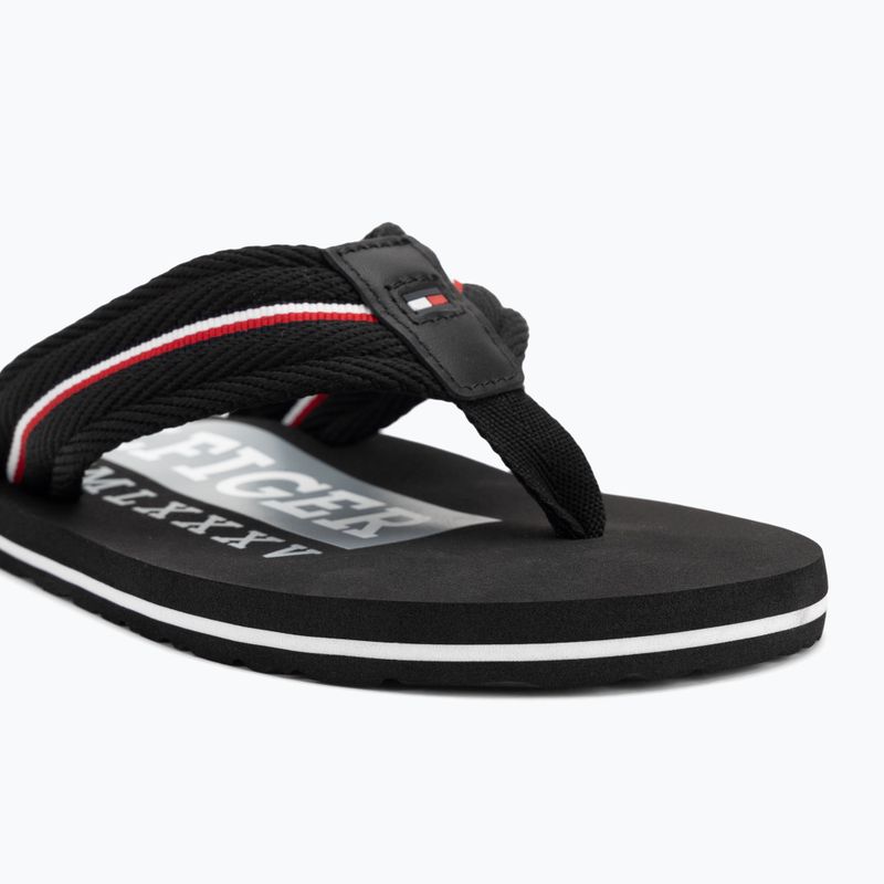 Pánske žabky Tommy Hilfiger Corporate Beach Sandal black 7