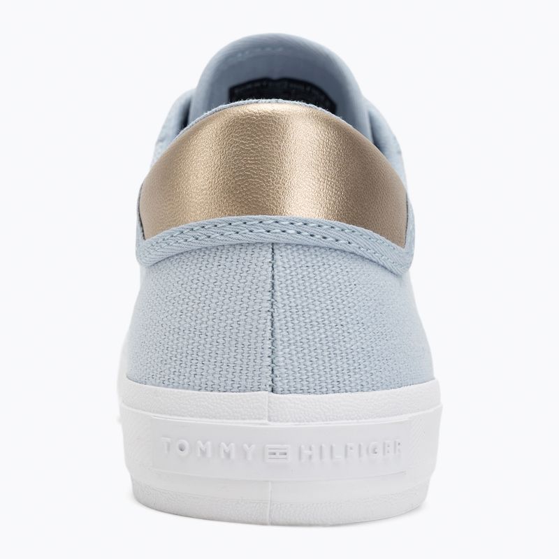 Dámske tenisky Tommy Hilfiger Vulc Canvas Lace Up breezy blue 6
