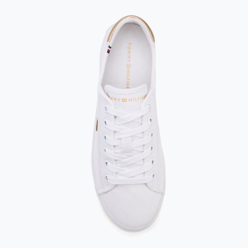 Dámske tenisky Tommy Hilfiger Vulc Canvas Lace Up white 5