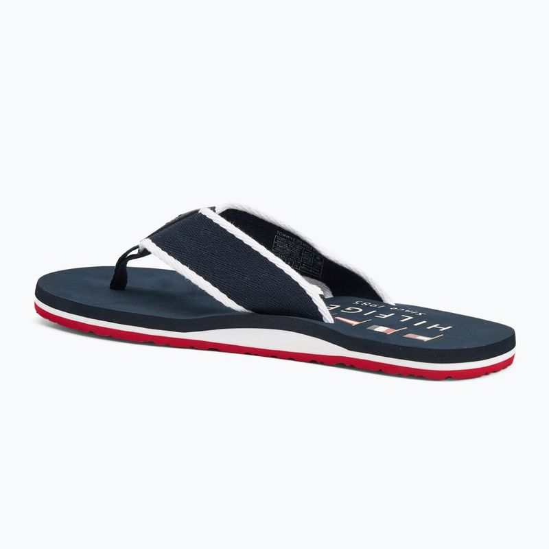 Pánske žabky Tommy Hilfiger Patch Beach Sandal desert sky 3