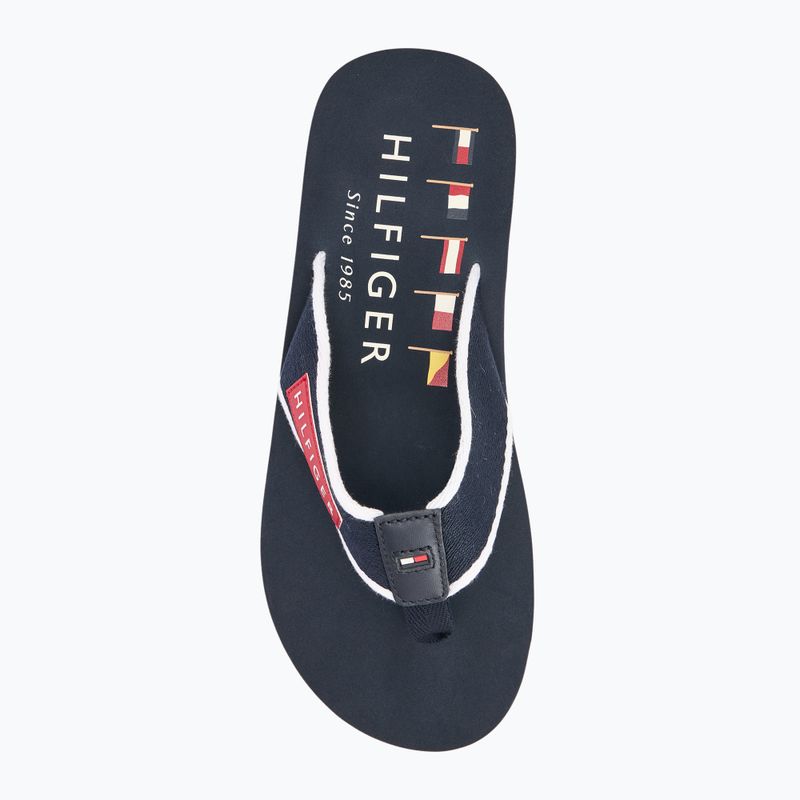 Pánske žabky Tommy Hilfiger Patch Beach Sandal desert sky 5