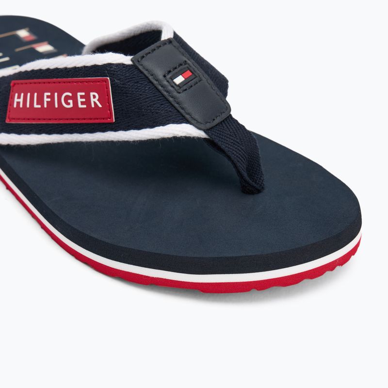 Pánske žabky Tommy Hilfiger Patch Beach Sandal desert sky 7