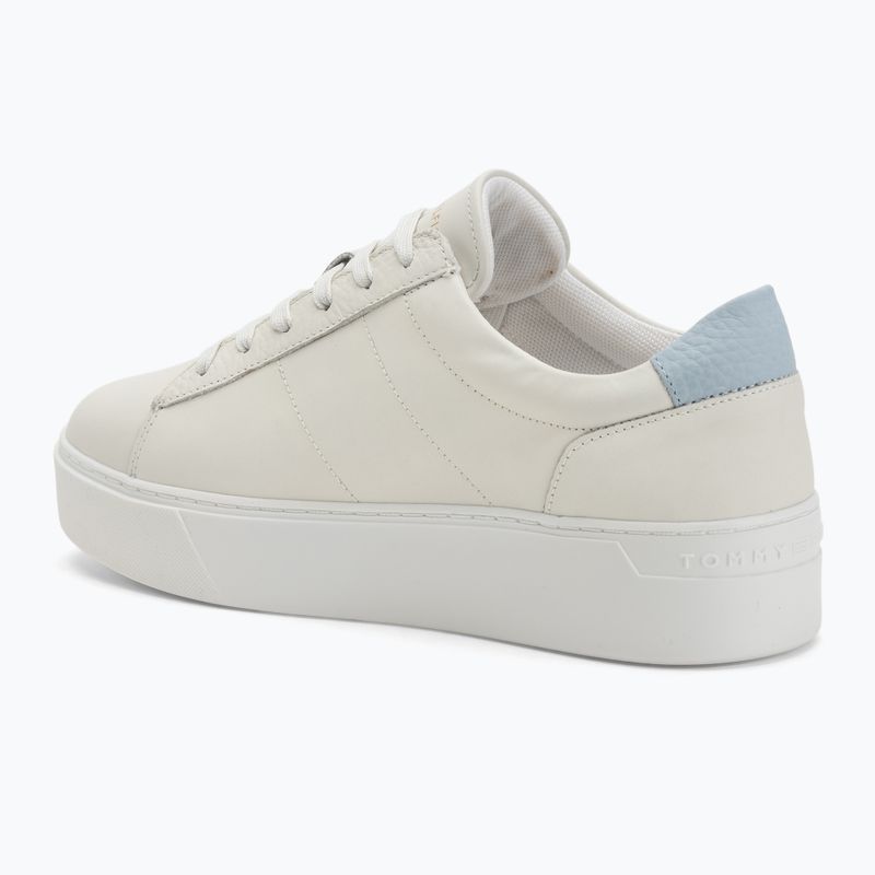 Dámske topánky Tommy Hilfiger Platform Court ecru/breezy blue 3