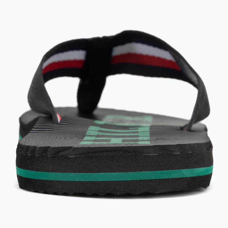 Pánske žabky Tommy Hilfiger Massage Beach Sandal black 6