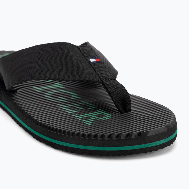 Pánske žabky Tommy Hilfiger Massage Beach Sandal black 7