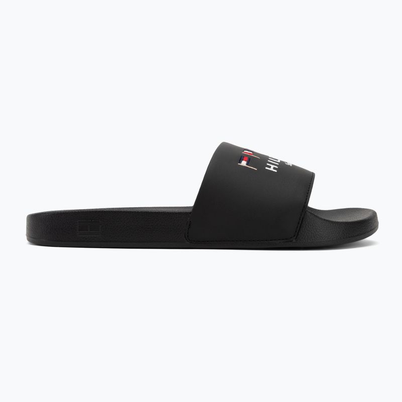 Pánske šľapky Tommy Hilfiger Flags Pool Slide black 2
