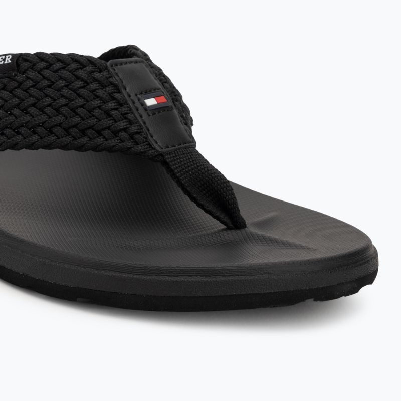 Pánske žabky Tommy Hilfiger Molded Web Beach Sandal black 7