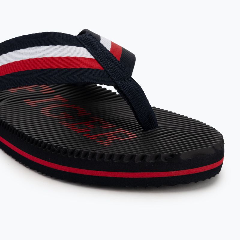 Pánske žabky Tommy Hilfiger Massage Beach Sandal desert sky 7