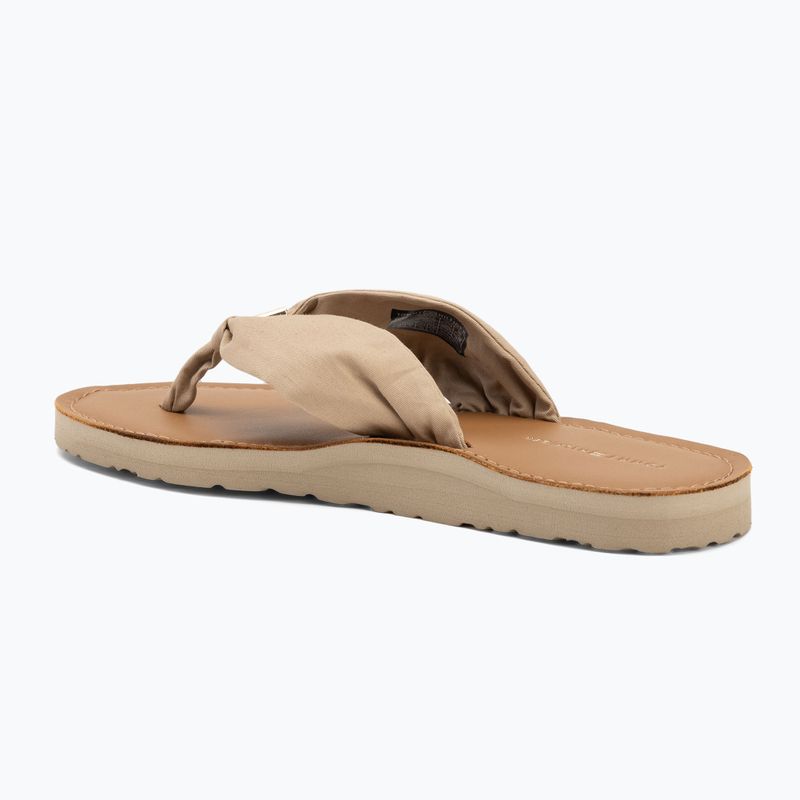 Dámske žabky Tommy Hilfiger Elevated Beach Sandal horseradish 3