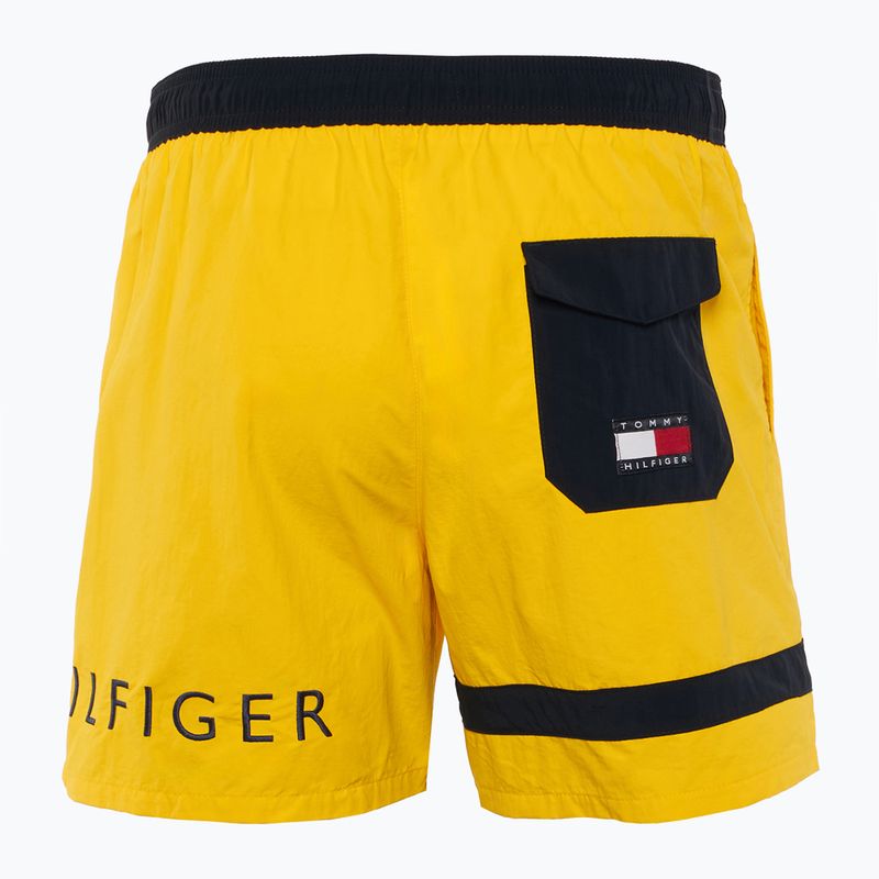 Pánske plavecké šortky Tommy Hilfiger Medium Drawstring marigold yellow 2