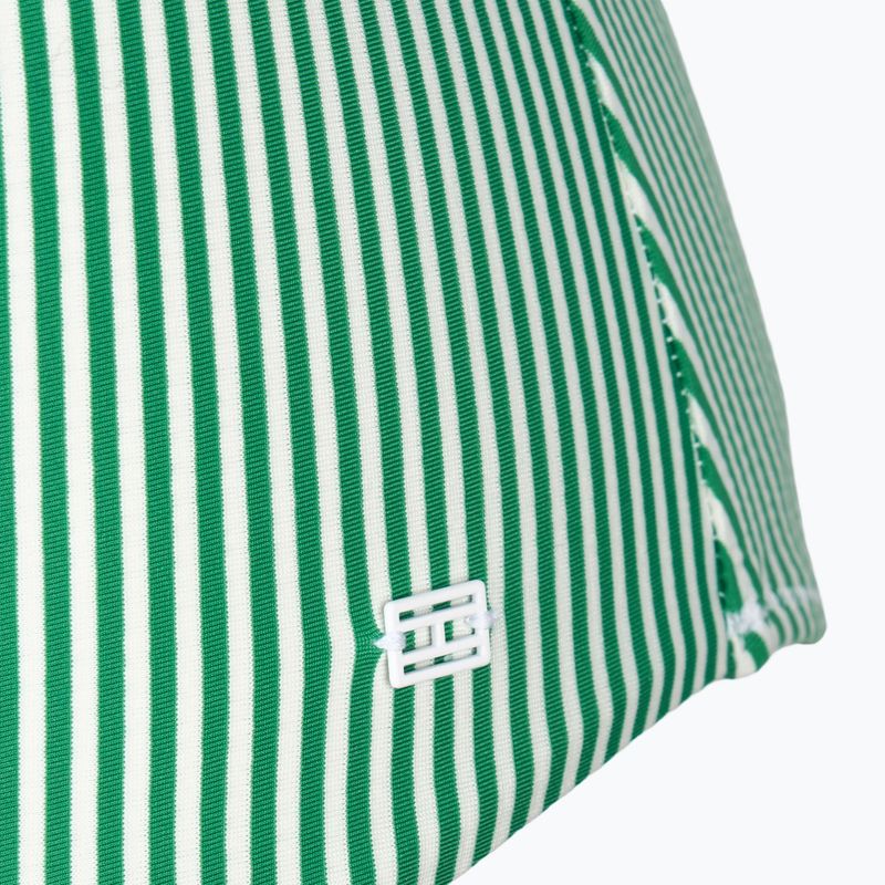 Dámske jednodielne plavky Tommy Hilfiger Straight One Piece seersucker radiant green/white 3