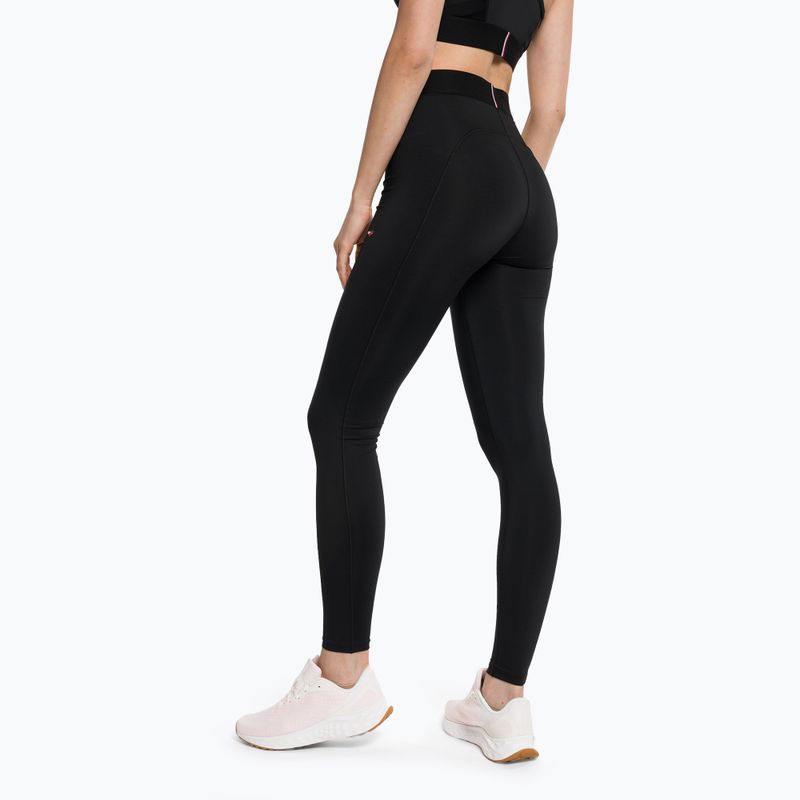 Dámske tréningové legíny Tommy Hilfiger Hw Branded Tape Full Length black 3