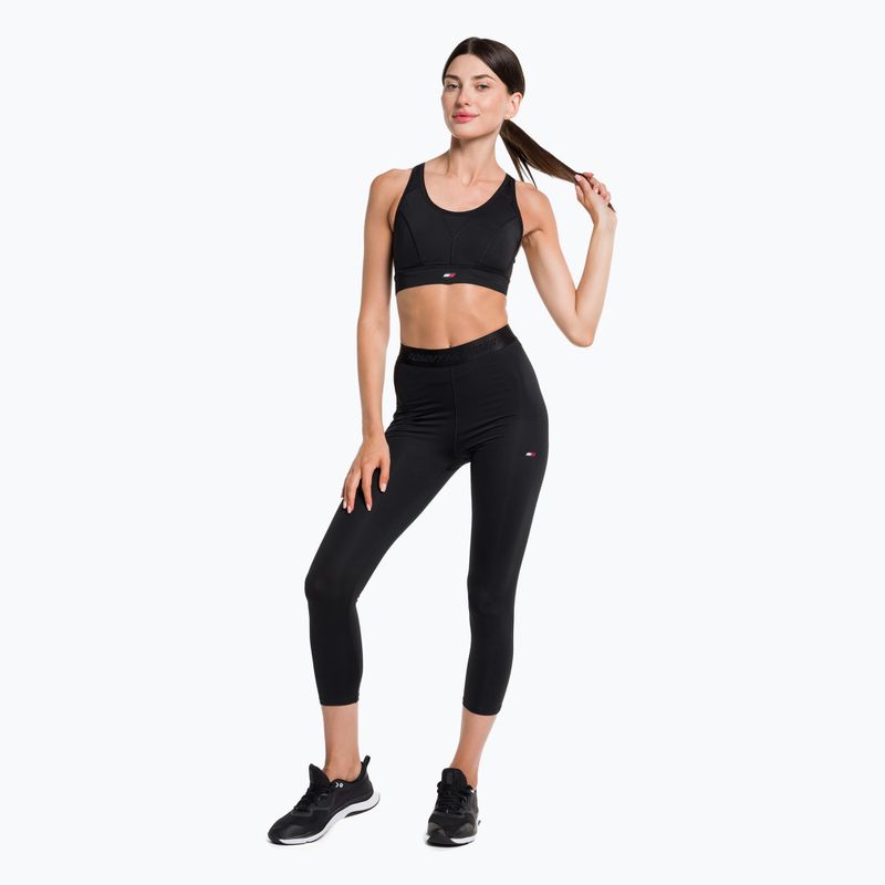 Dámske tréningové legíny Tommy Hilfiger Hw Branded Tape 7/8 black 2