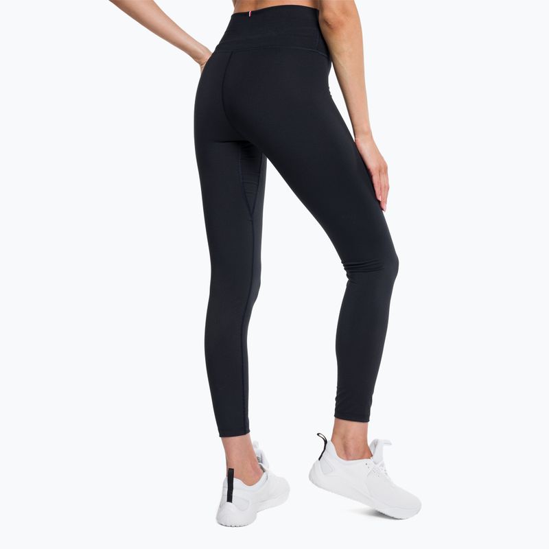 Tommy Hilfiger dámske tréningové legíny Hw Essential 7/8 modré 3