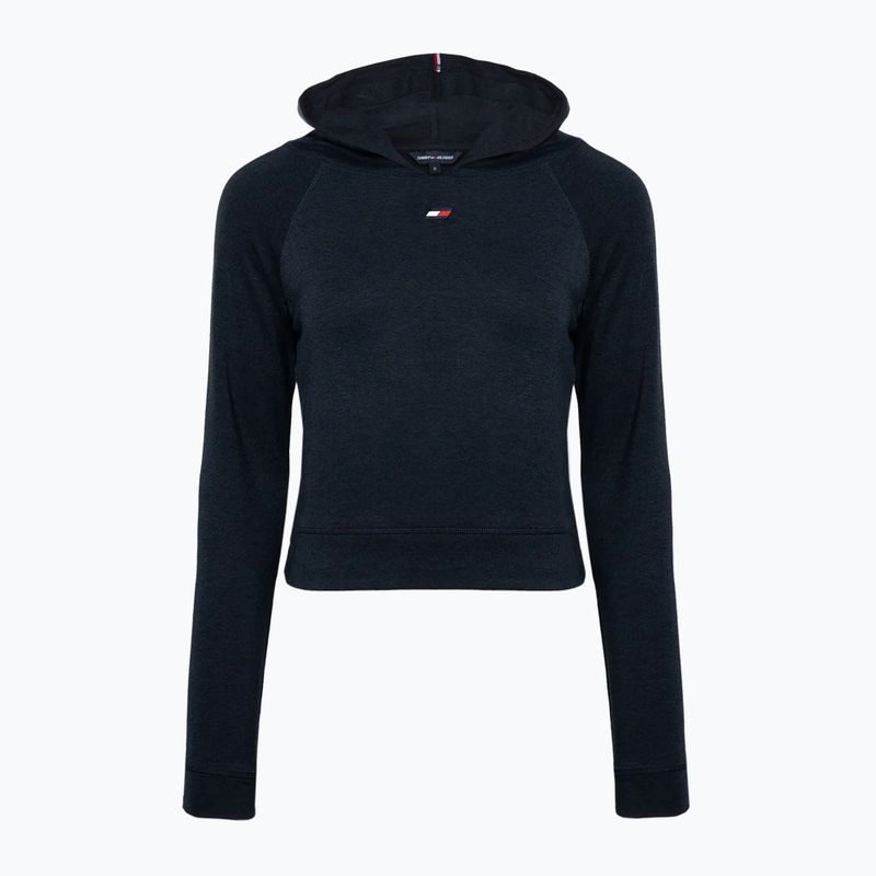 Dámska tréningová mikina Tommy Hilfiger Slim Soft Hoodie blue 7