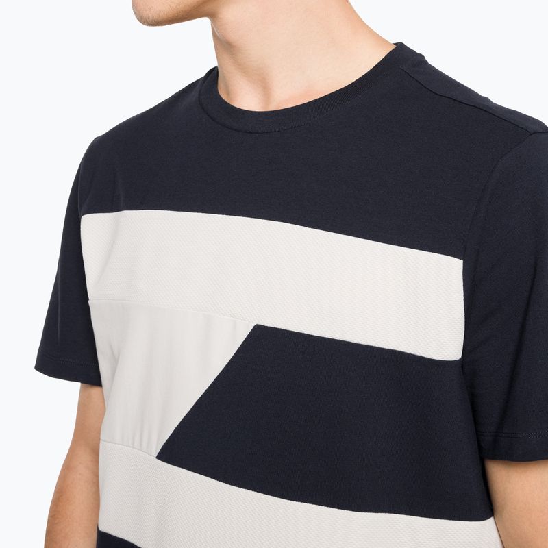 Tommy Hilfiger pánske tréningové tričko Colorblocked Mix Media S/S blue 4