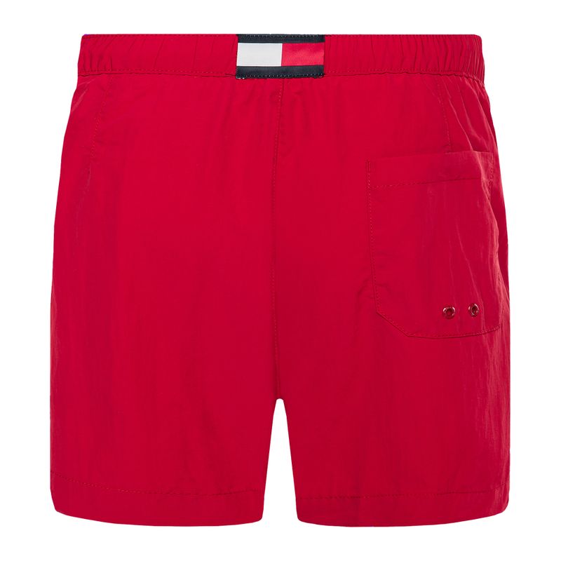 Pánske plavecké šortky Tommy Hilfiger Medium Drawstring red 2