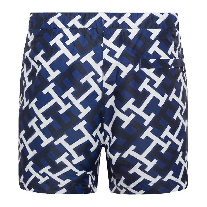 Pánske plavecké šortky Tommy Hilfiger Sf Medium Drawstring Print blue 2